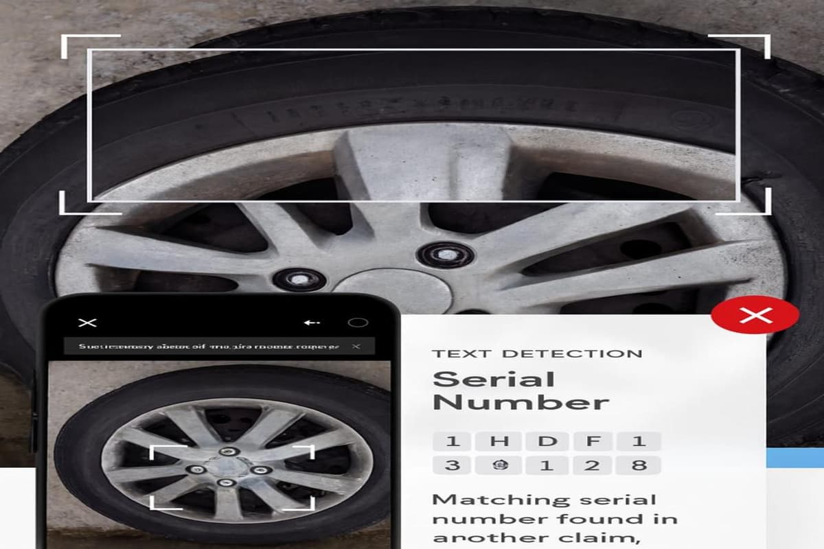 Diagram showing multimodal claim verification